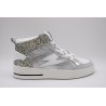 Baskets montantes SMR23 Mistral A488 argent femme