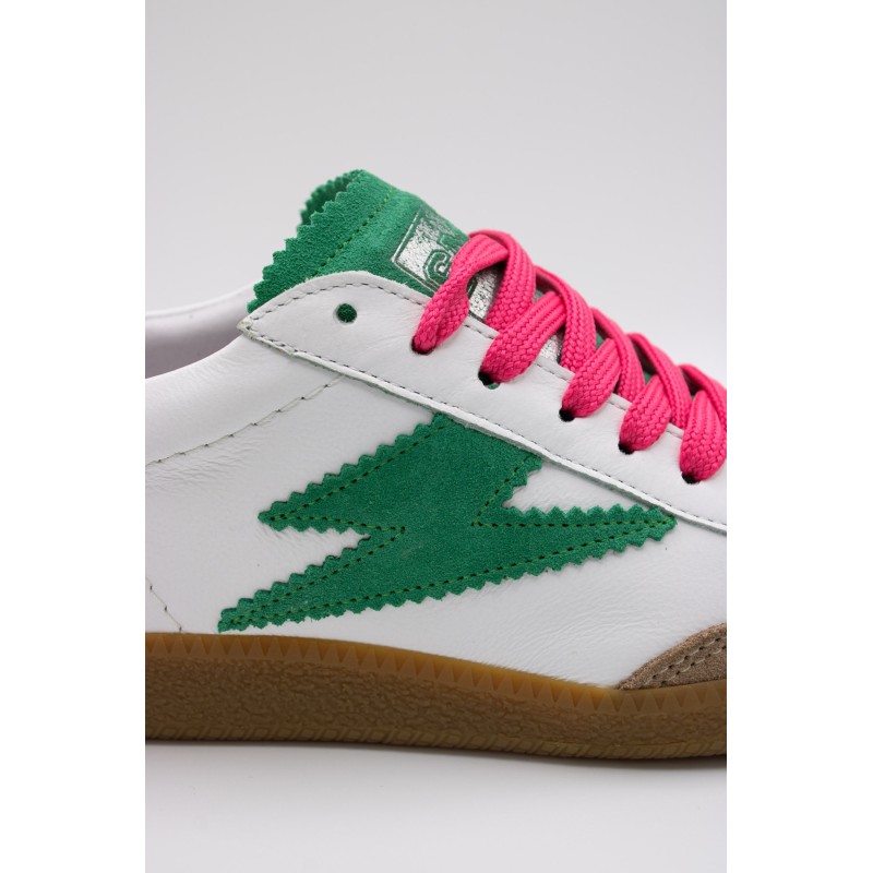 Baskets SMR23 Aslan B159 blanc vert femme
