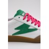 Baskets SMR23 Aslan B159 blanc vert femme