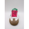 Baskets SMR23 Aslan B159 blanc vert femme