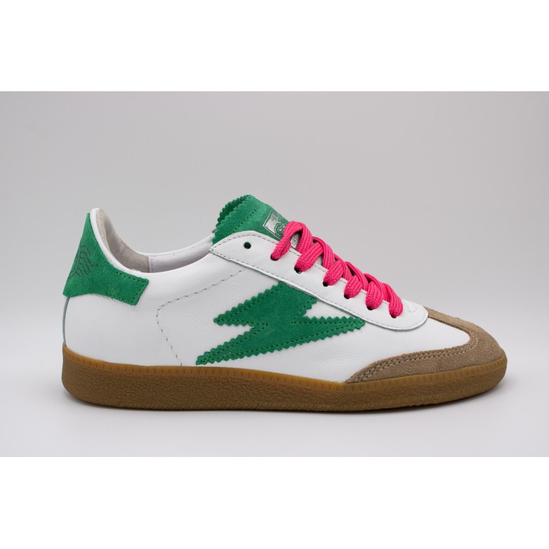 Baskets SMR23 Aslan B159 blanc vert femme