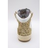 Baskets montantes SMR23 Robin B663 doré femme