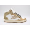 Baskets montantes SMR23 Robin B663 doré femme