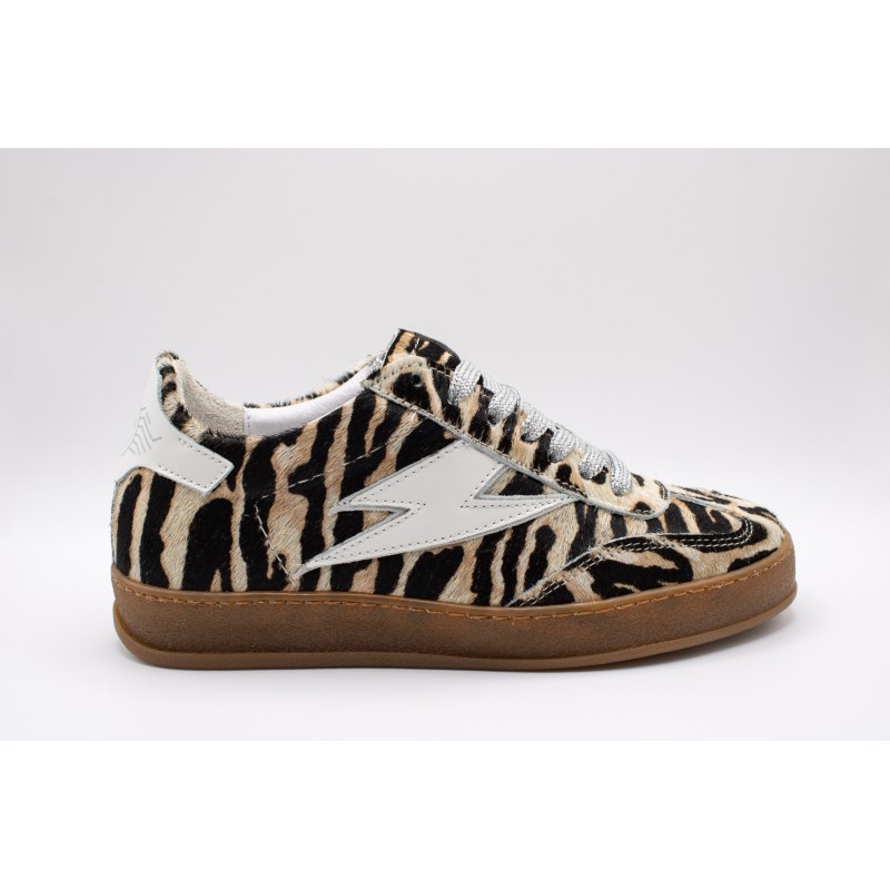 Baskets SMR23 Risy B359 zèbre femme