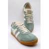 Gola Elan Brume vert – Baskets femme en suède