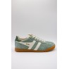 Gola Elan Brume vert – Baskets femme en suède