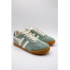 Gola Elan Brume vert – Baskets femme en suède