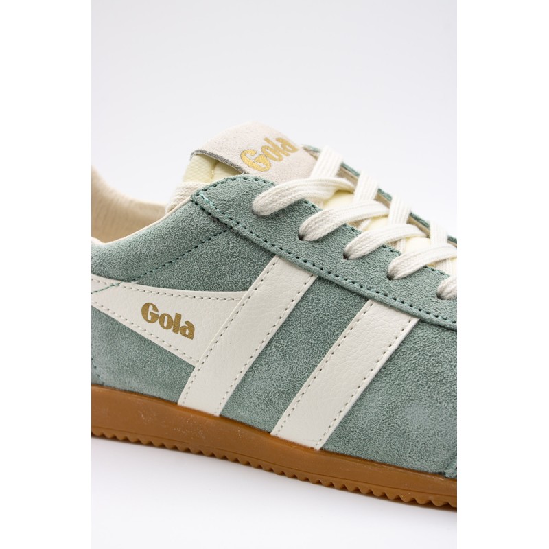 Gola Elan Brume vert – Baskets femme en suède