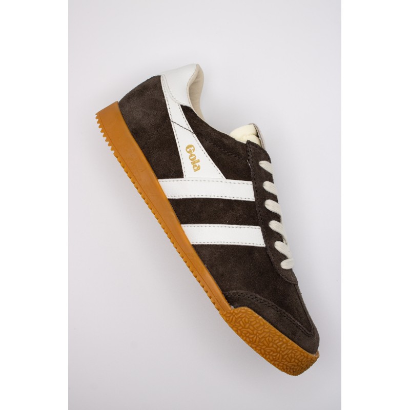 Gola Elan Mocha – Baskets femme en suède marron