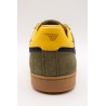Baskets Gola Équipe II homme – Kaki, marine et jaune