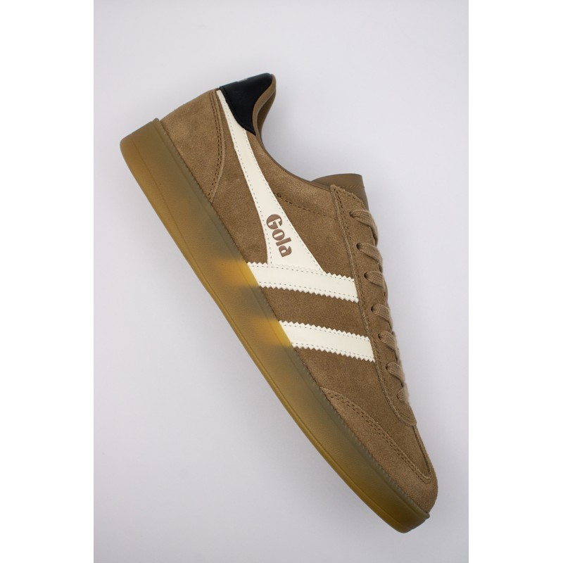Viper tabacco, off white, black - Baskets Gola homme