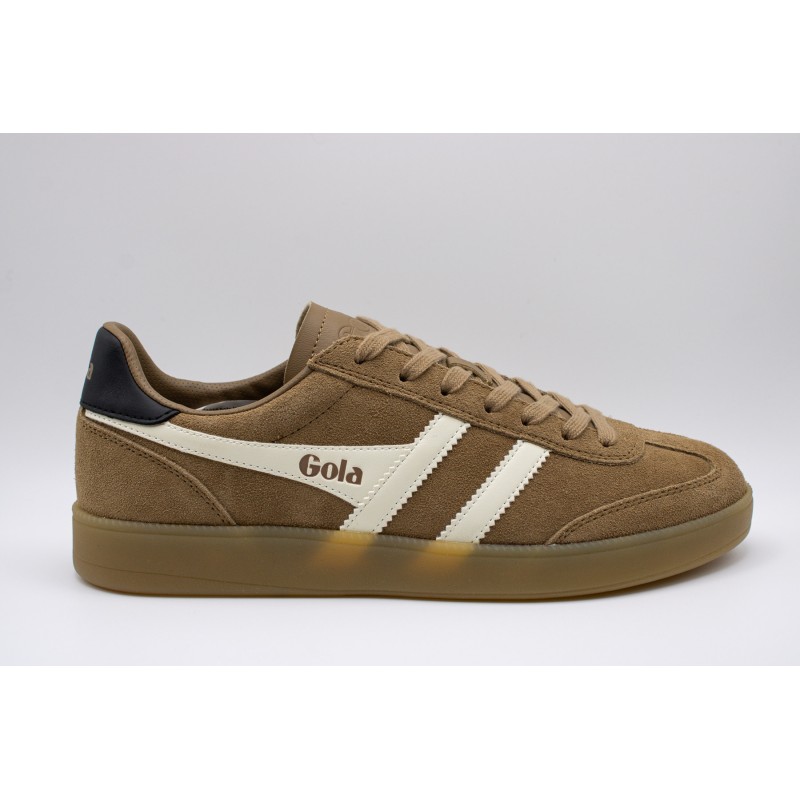 Viper tabacco, off white, black - Baskets Gola homme