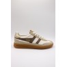 Cyclone Zephyr Gola femme – Sneakers crochet beige et marron tendance