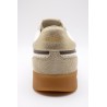 Cyclone Zephyr Gola femme – Sneakers crochet beige et marron tendance