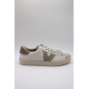 Berlin blanches & beige  - Baskets VICTORIA unisexes