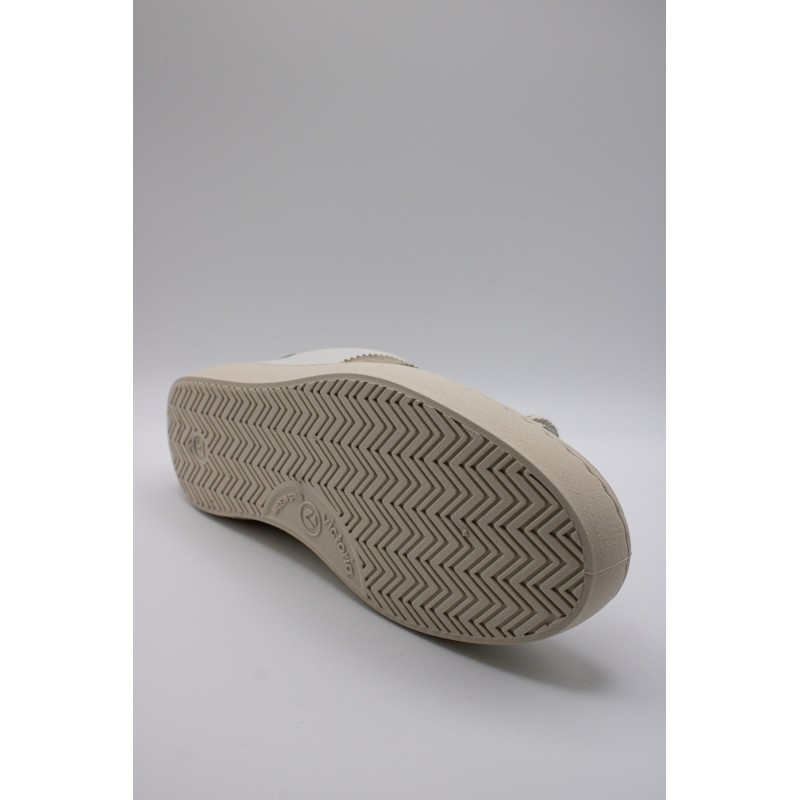 Berlin blanches & beige  - Baskets VICTORIA unisexes