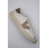 Berlin blanches & beige  - Baskets VICTORIA unisexes