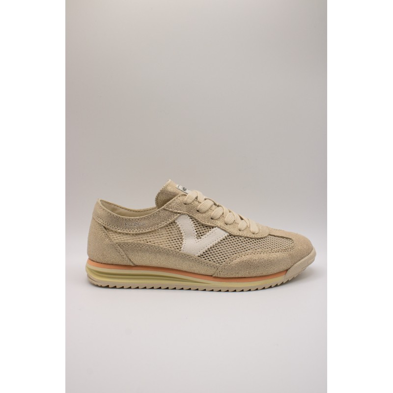 Baskets Victoria Saturno 1158107 doré femme