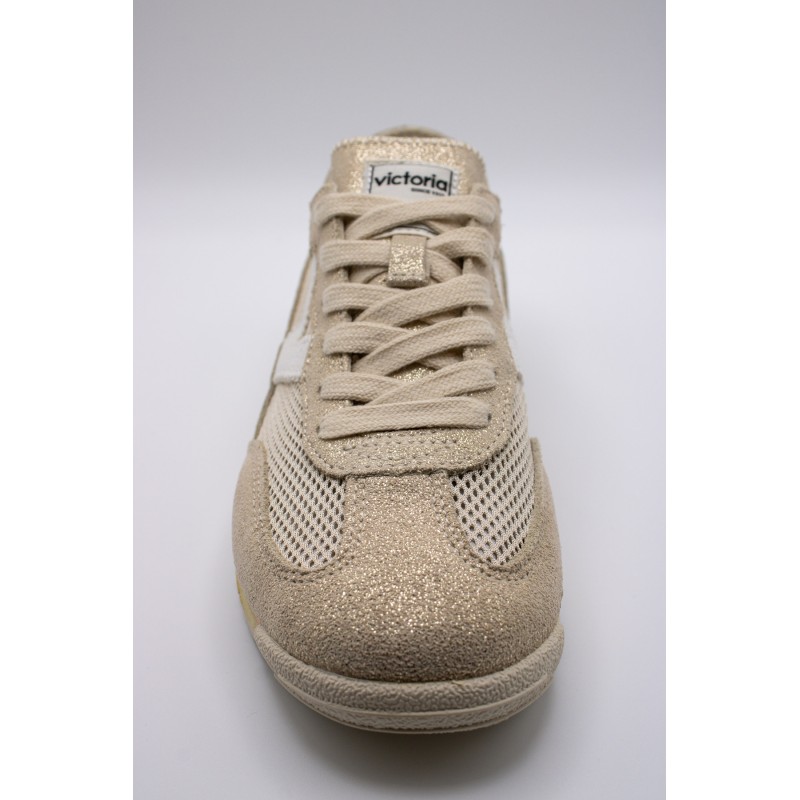 Baskets Victoria Saturno 1158107 doré femme