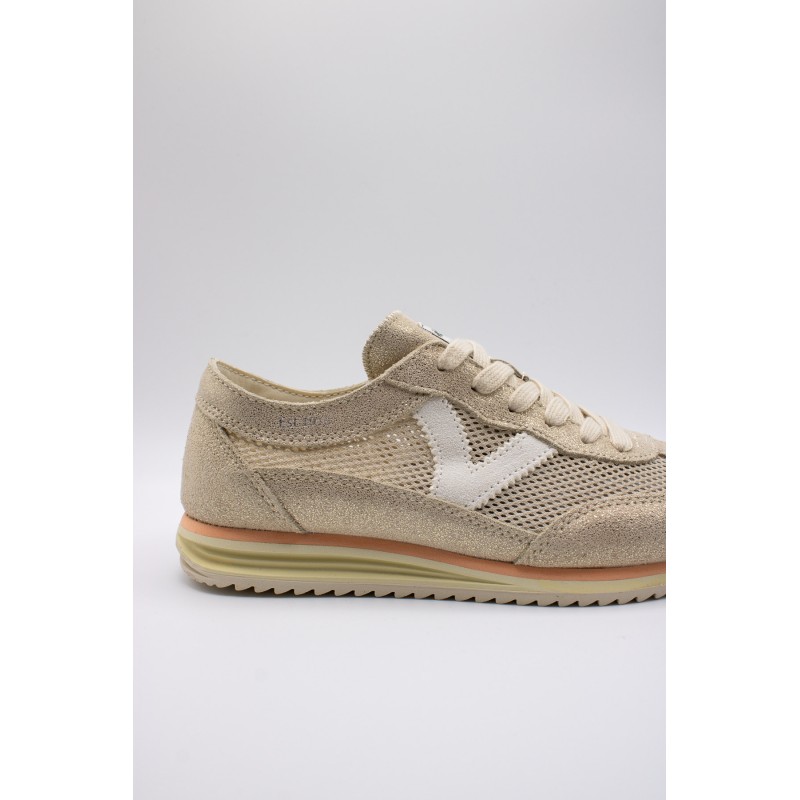Baskets Victoria Saturno 1158107 doré femme