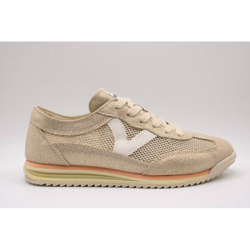 Baskets Victoria Saturno 1158107 doré femme