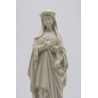 Statue Marie aux fleurs lin 22 cm JVV