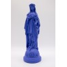 Statue Marie aux fleurs indigo 22 cm JVV