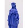 Statue Marie aux fleurs indigo 22 cm JVV