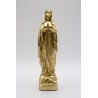 Statuette Vierge Marie 17 cm couleur dorée | JVV