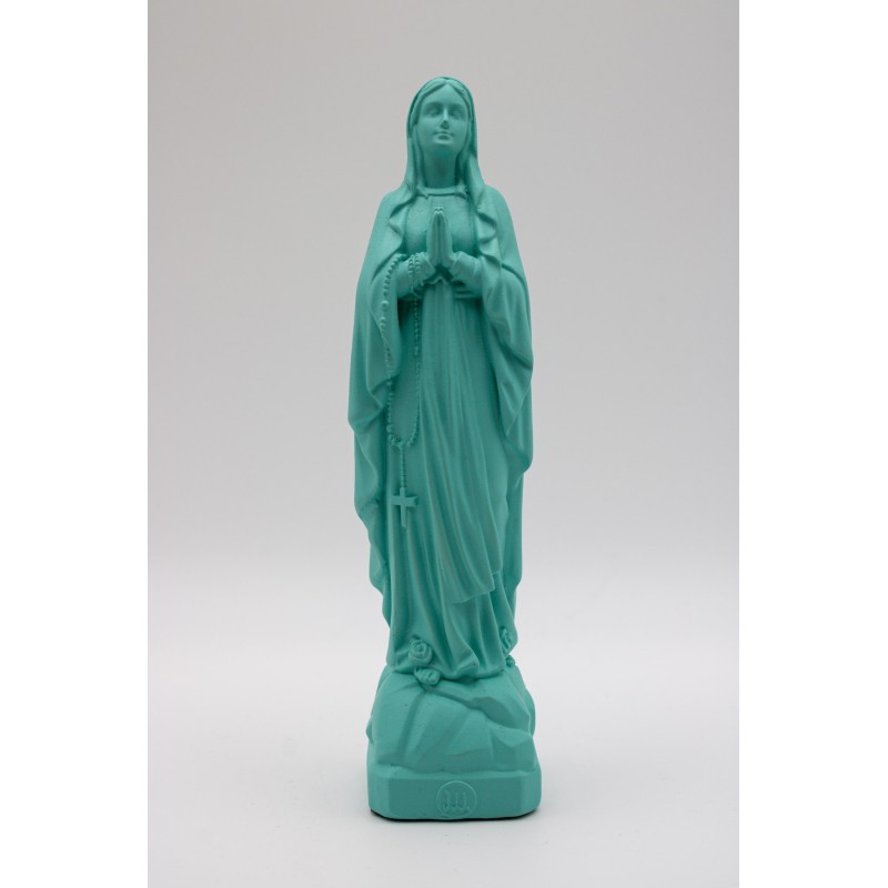 Statuette Vierge Marie 17 cm couleur Bleu | JVV