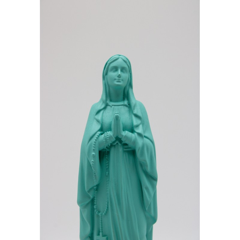 Statuette Vierge Marie 17 cm couleur Bleu | JVV