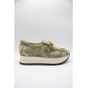 Mocassins Cloé 7.78.87/004 ajourés militaire femme