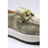Mocassins Cloé 7.78.87/004 ajourés militaire femme