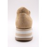 Mocassins femme Cloé 7.78.90/002 ajourés noisette