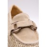 Mocassins Softwaves 9.07.06/001 sable platine femme