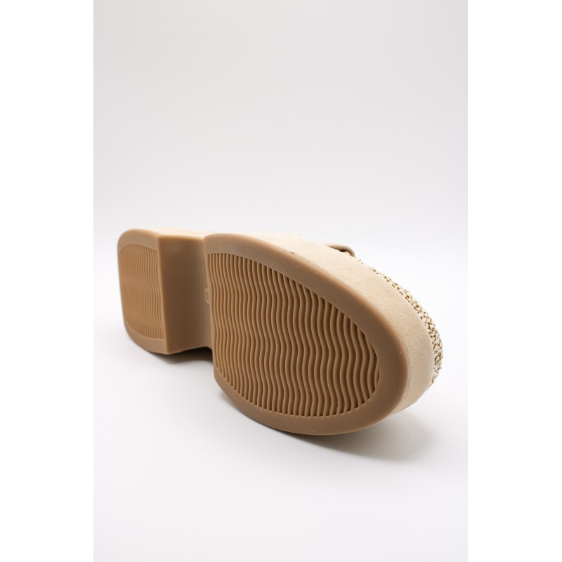 Mocassins Softwaves 9.07.06/001 sable platine femme