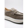 Mocassins Softwaves 7.78.93/004 kaki ajourés femme