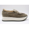 Mocassins Softwaves 7.78.93/004 kaki ajourés femme