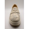 Mocassins Softwaves 9.07.07/010 cuir blanc cassé
