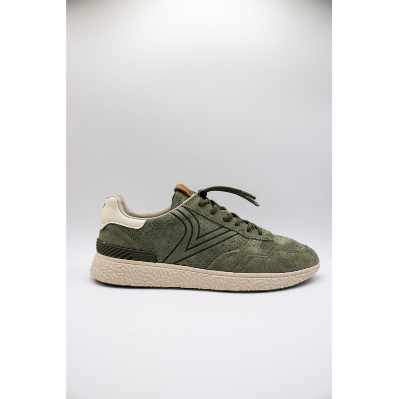 Baskets Victoria Anima 8805104 kaki homme rétro