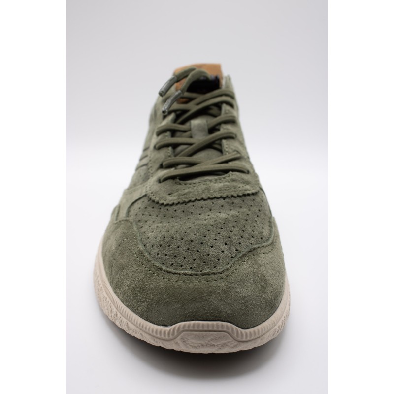 Baskets Victoria Anima 8805104 kaki homme rétro