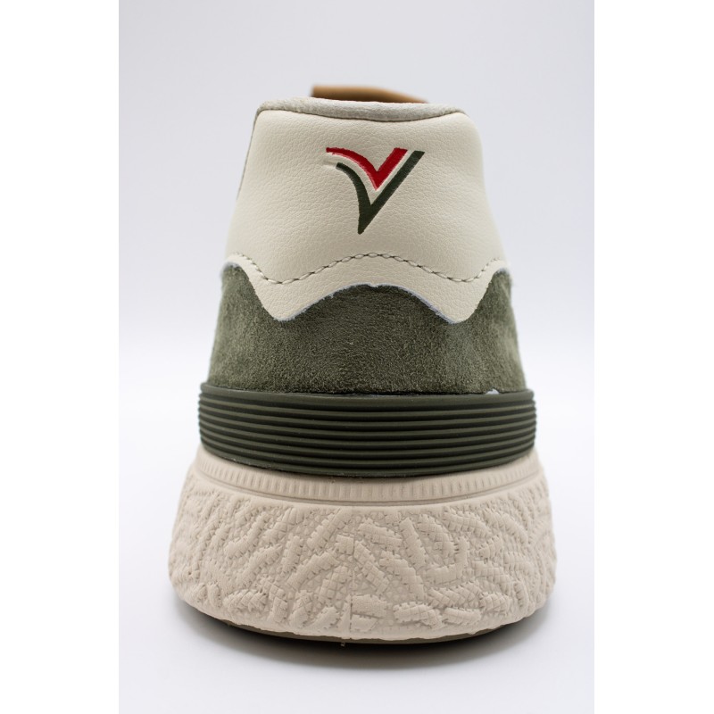 Baskets Victoria Anima 8805104 kaki homme rétro