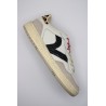 Baskets Victoria Smash Glam cuir et léopard femme