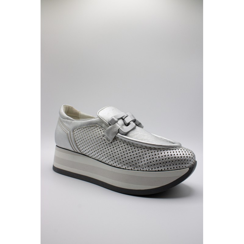 Mocassins Softwaves Cloé 7.78.94/017 argent
