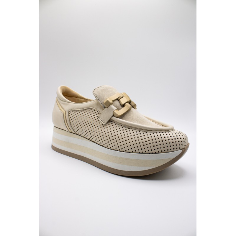 Mocassins Softwaves Cloé 7.78.94/019 crème