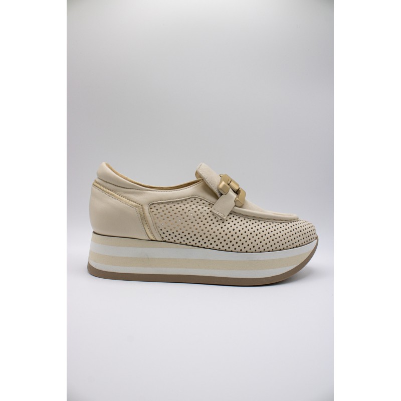Mocassins Softwaves Cloé 7.78.94/019 crème