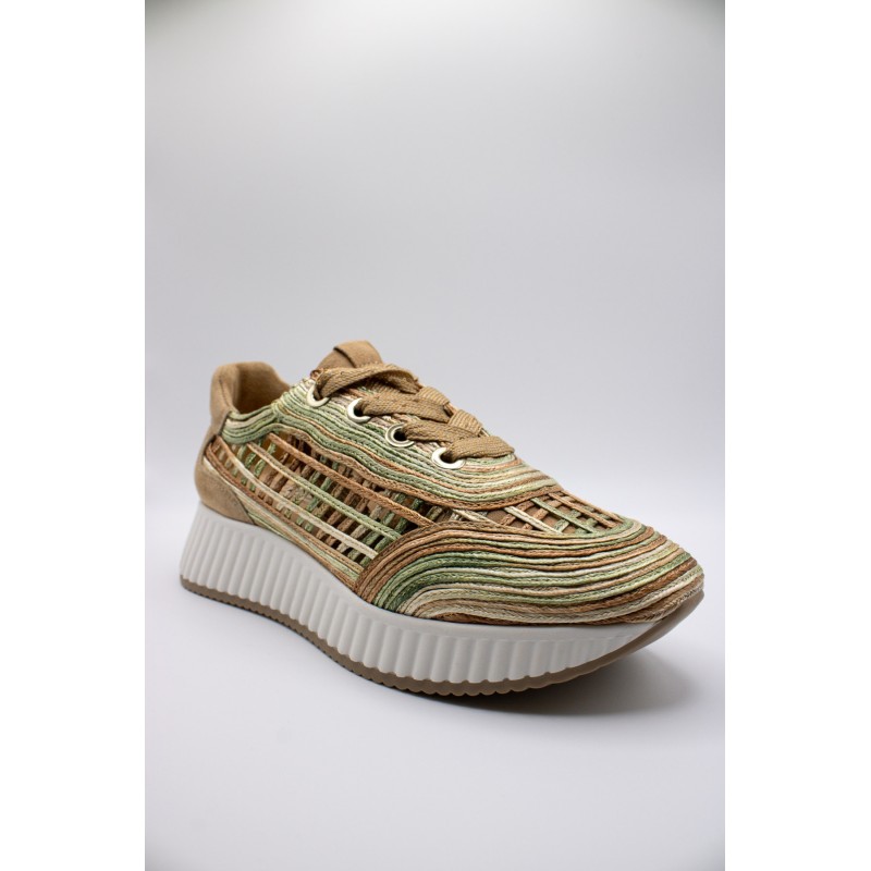 Baskets Softwaves 8.95.01/016 raffia ajouré femme