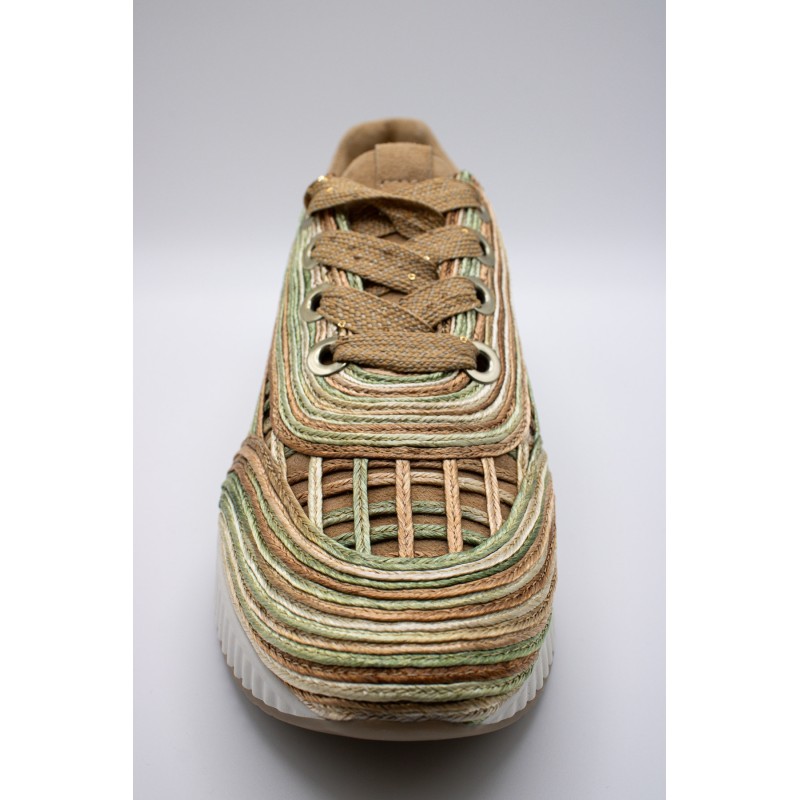 Baskets Softwaves 8.95.01/016 raffia ajouré femme