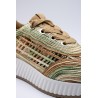 Baskets Softwaves 8.95.01/016 raffia ajouré femme