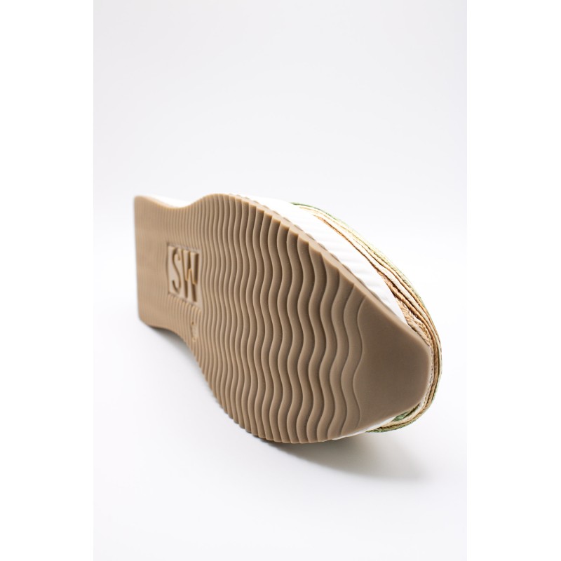 Baskets Softwaves 8.95.01/016 raffia ajouré femme